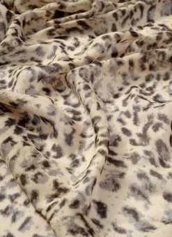 Allison Leopard Print Lightweight Scarf