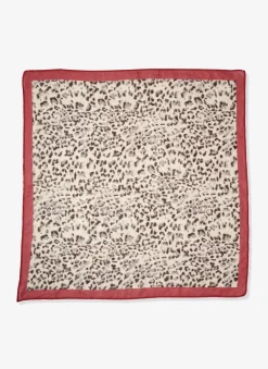 Allison Leopard Print Neck Scarf