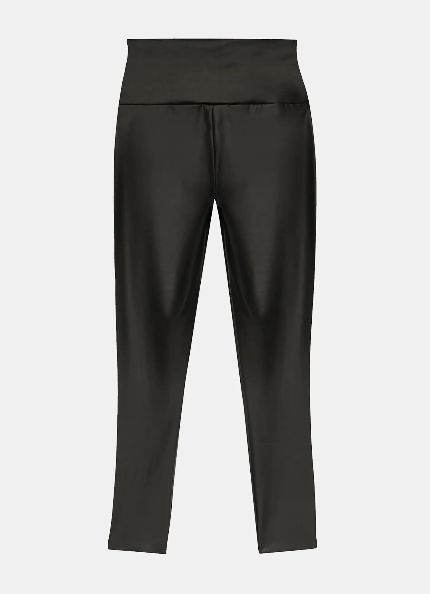 Black Faux Leather Leggings