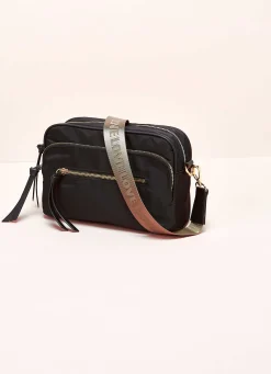 Black Nylon Crossbody Bag