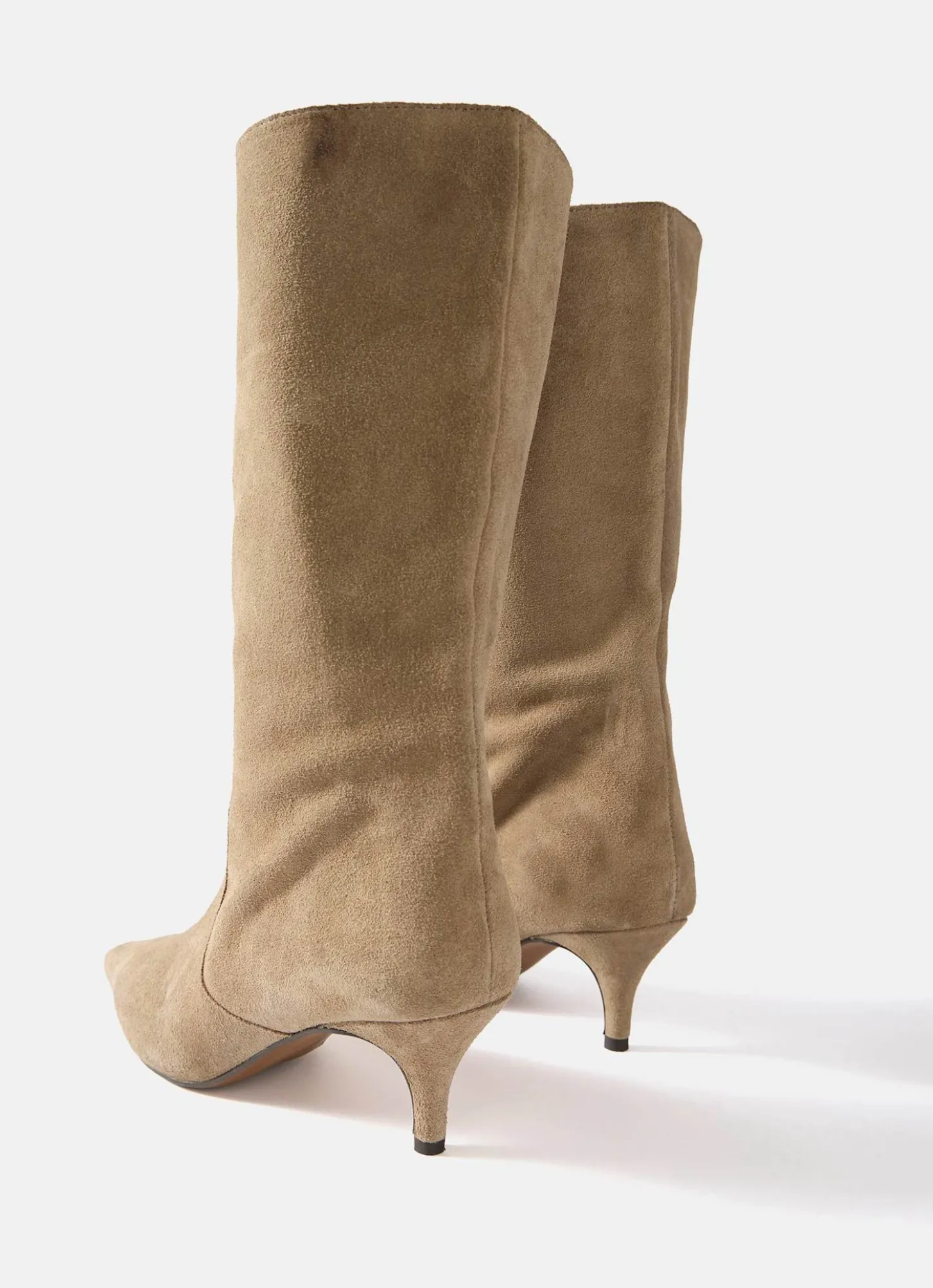 Bode Neutral Suede Calf Boots