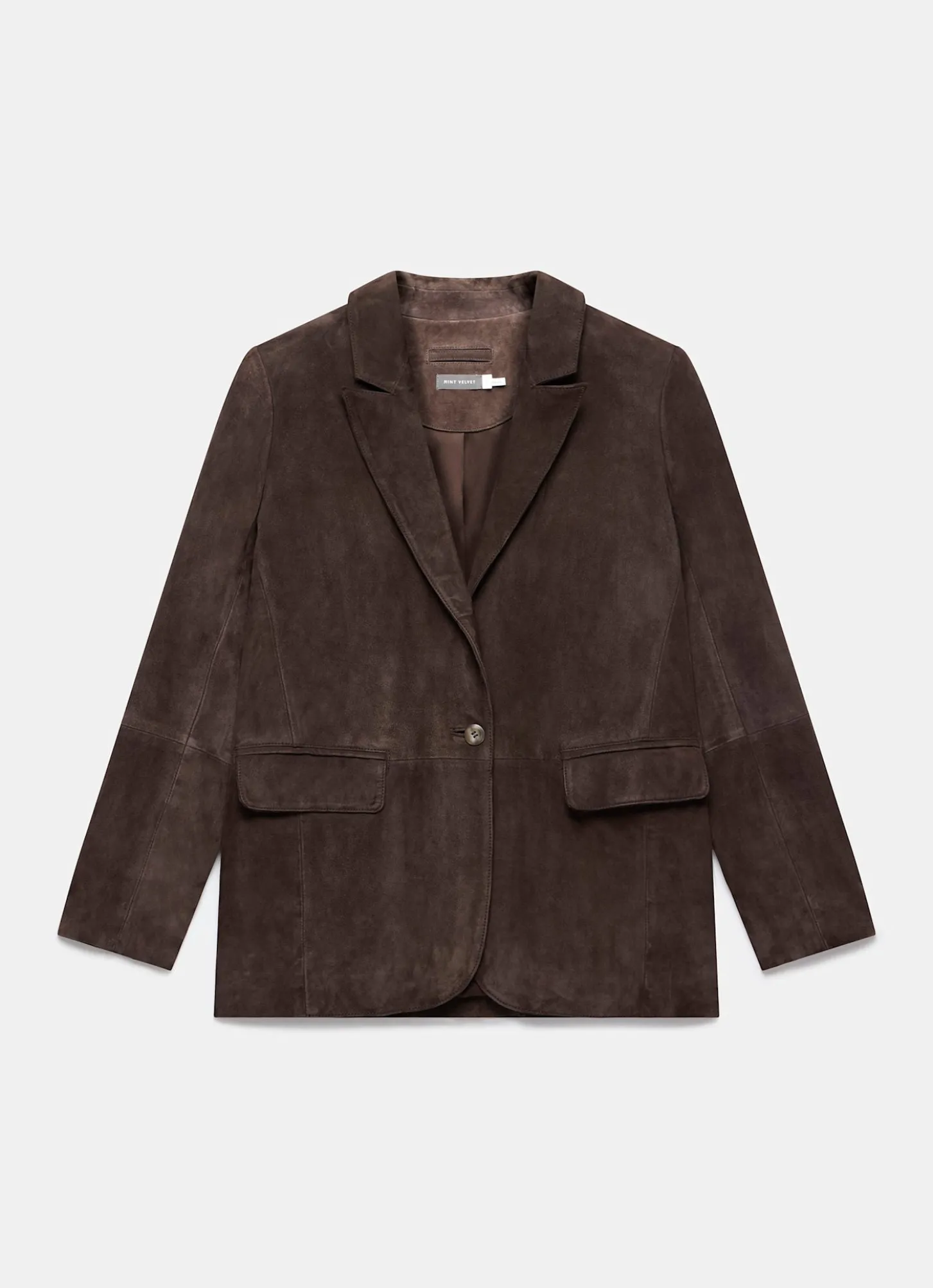 Brown Suede Blazer