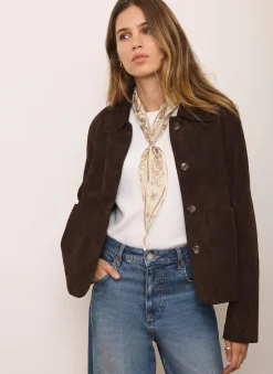 Brown Suede Jacket