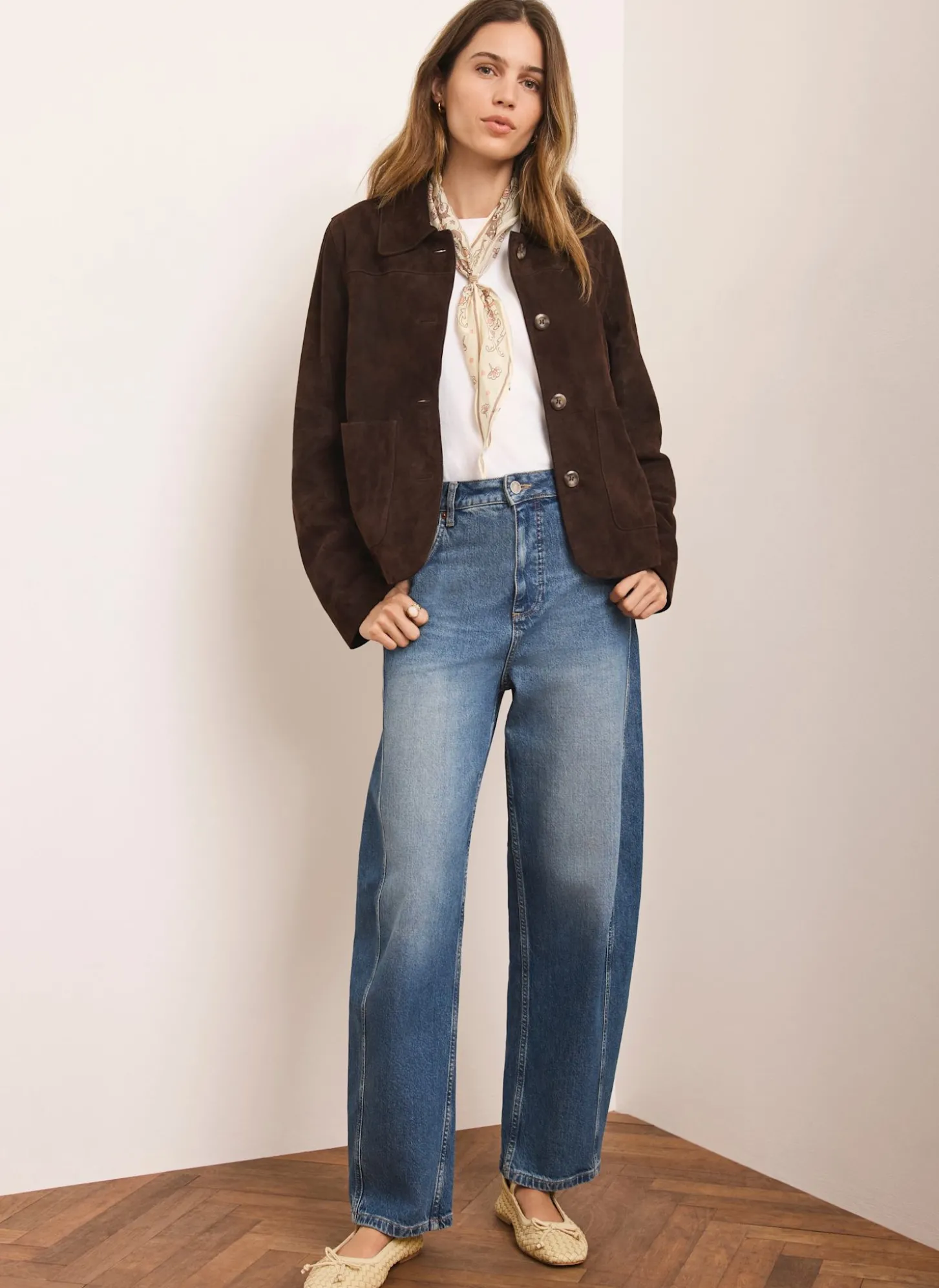 Brown Suede Jacket