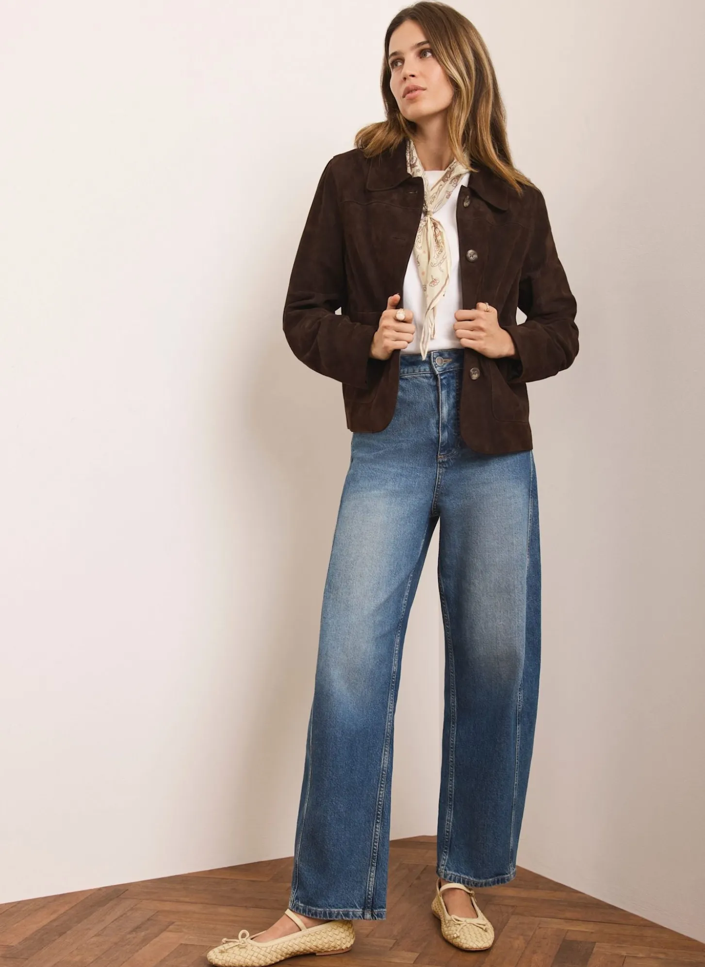Brown Suede Jacket