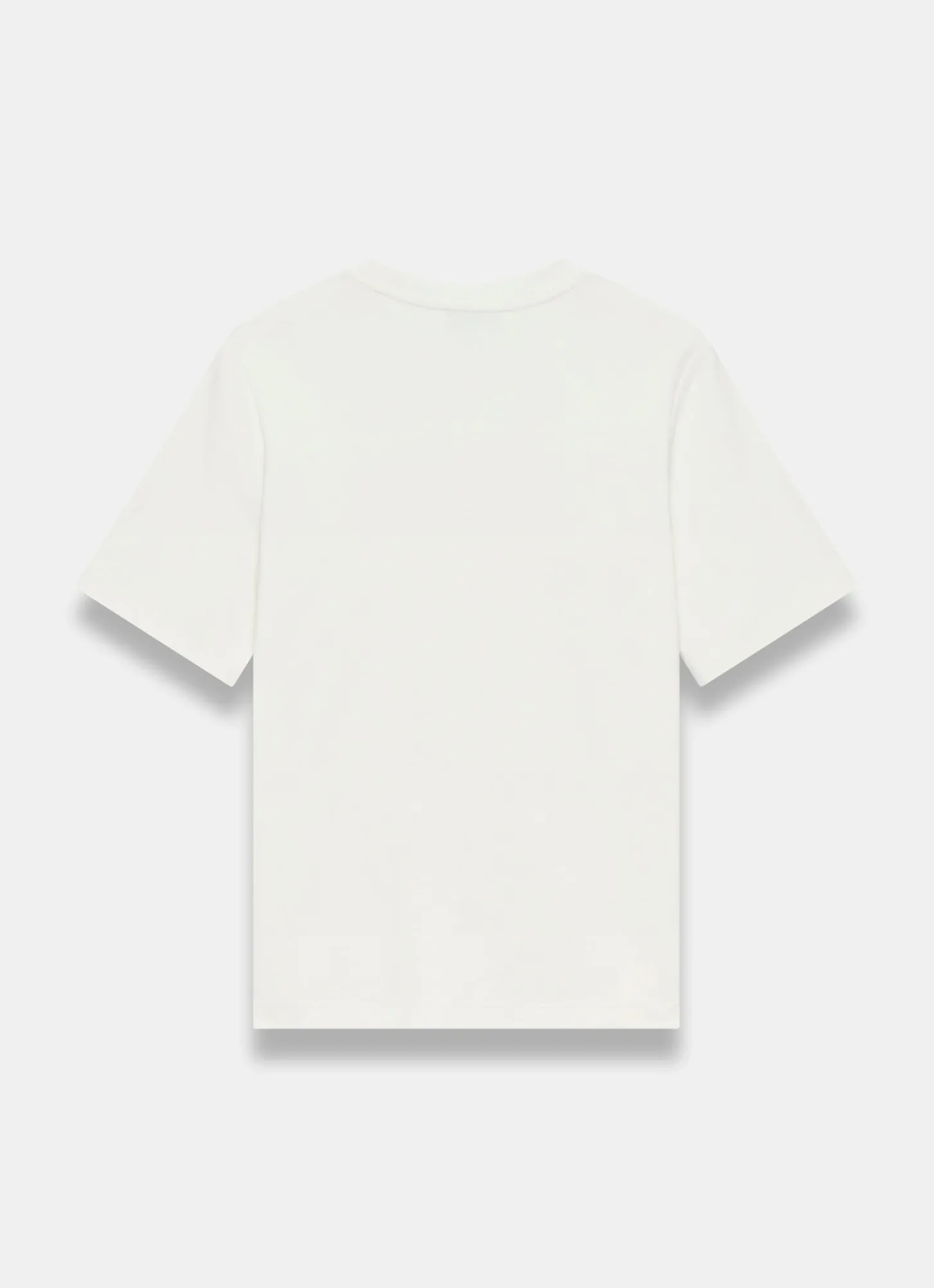 Cream Crochet Panel T-Shirt