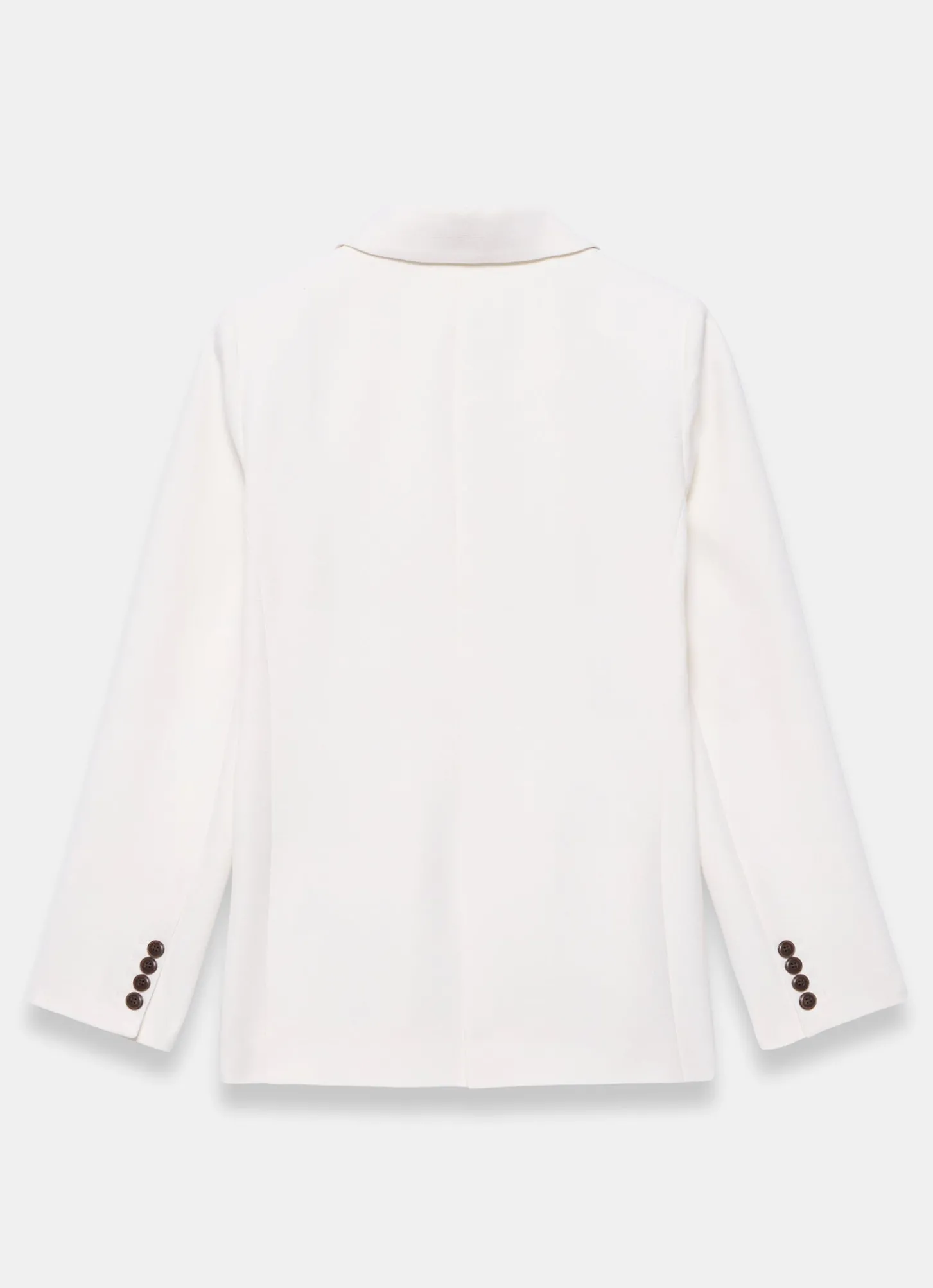 Cream Double Breasted Blazer