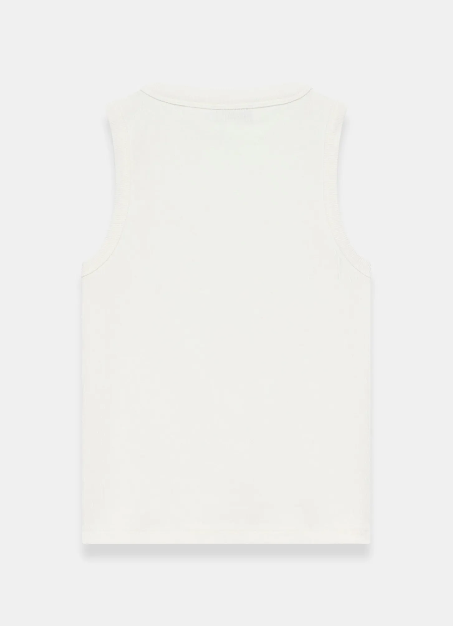 Cream Floral Applique Vest Top