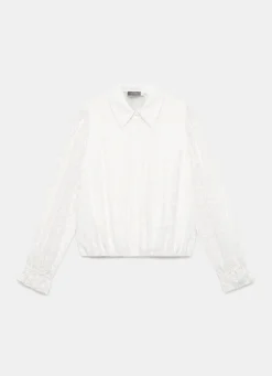 Cream Jacquard Shirt