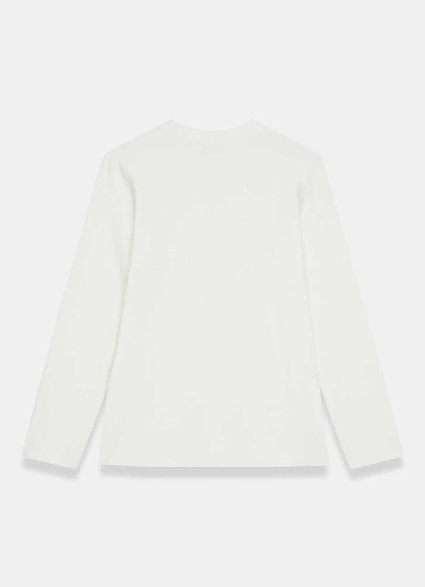Cream V Neck Longline Cardigan