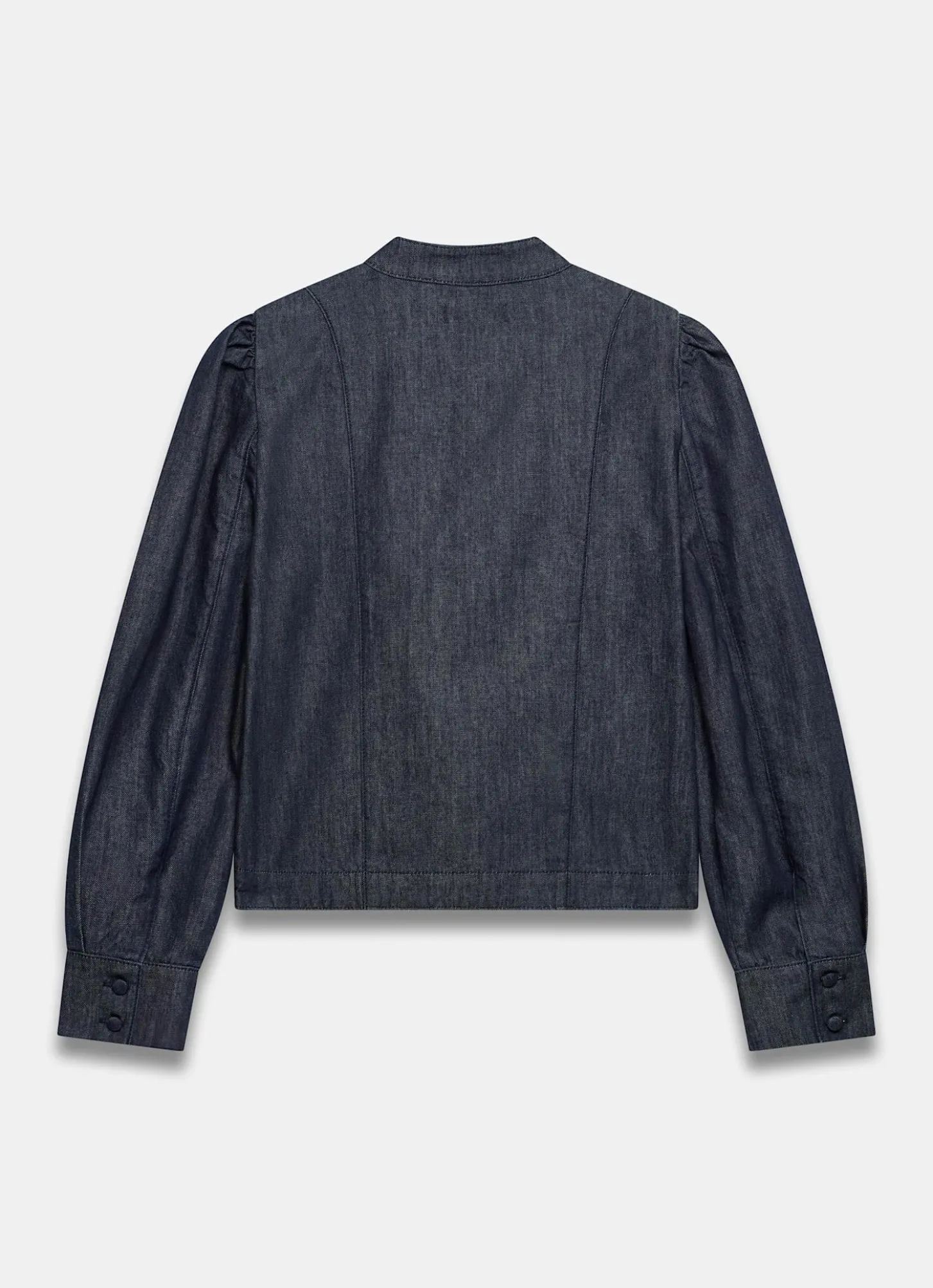 Dark Indigo Denim Long Sleeve Jacket