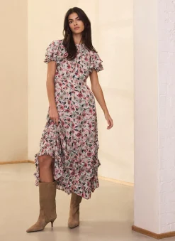 Floral Print Maxi Dress