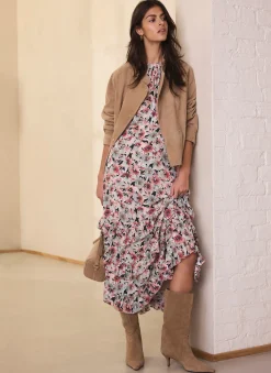 Floral Print Maxi Dress