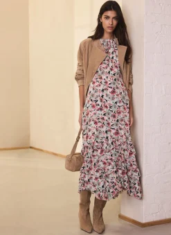 Floral Print Maxi Dress