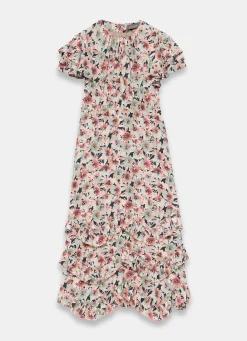 Floral Print Maxi Dress
