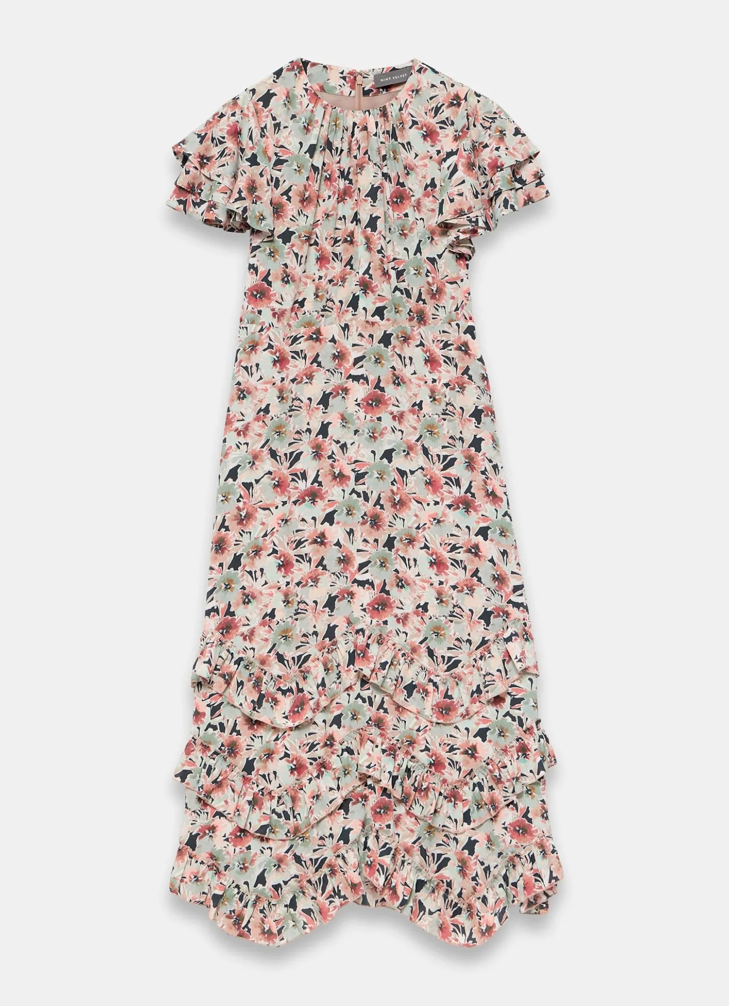 Floral Print Maxi Dress