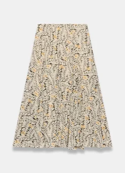 Floral Print Maxi Skirt