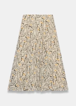 Floral Print Maxi Skirt