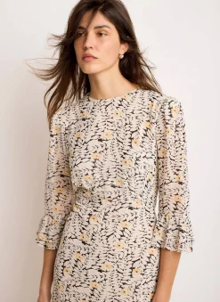 Floral Print Midi Dress