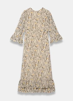 Floral Print Midi Dress