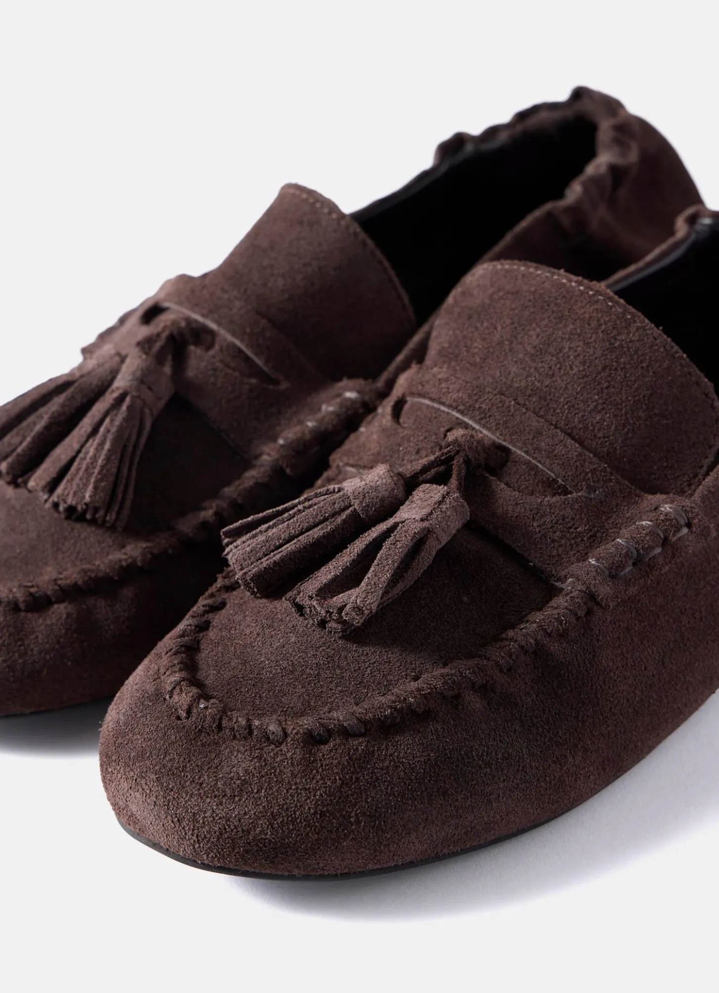 Indie Brown Suede Loafers
