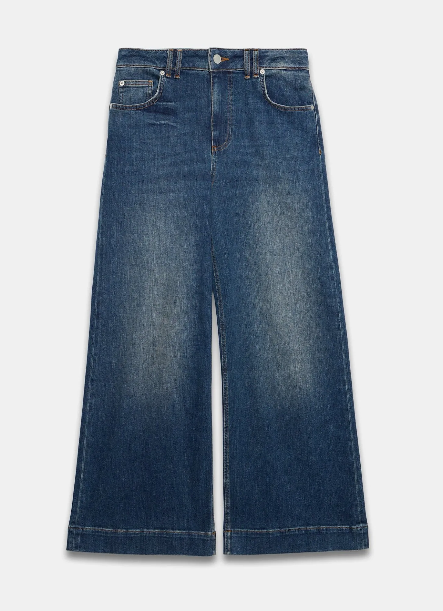Indigo Ultimate Wide Leg Jeans