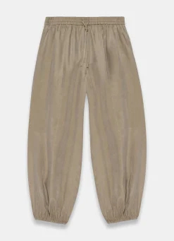 Khaki Balloon Trousers