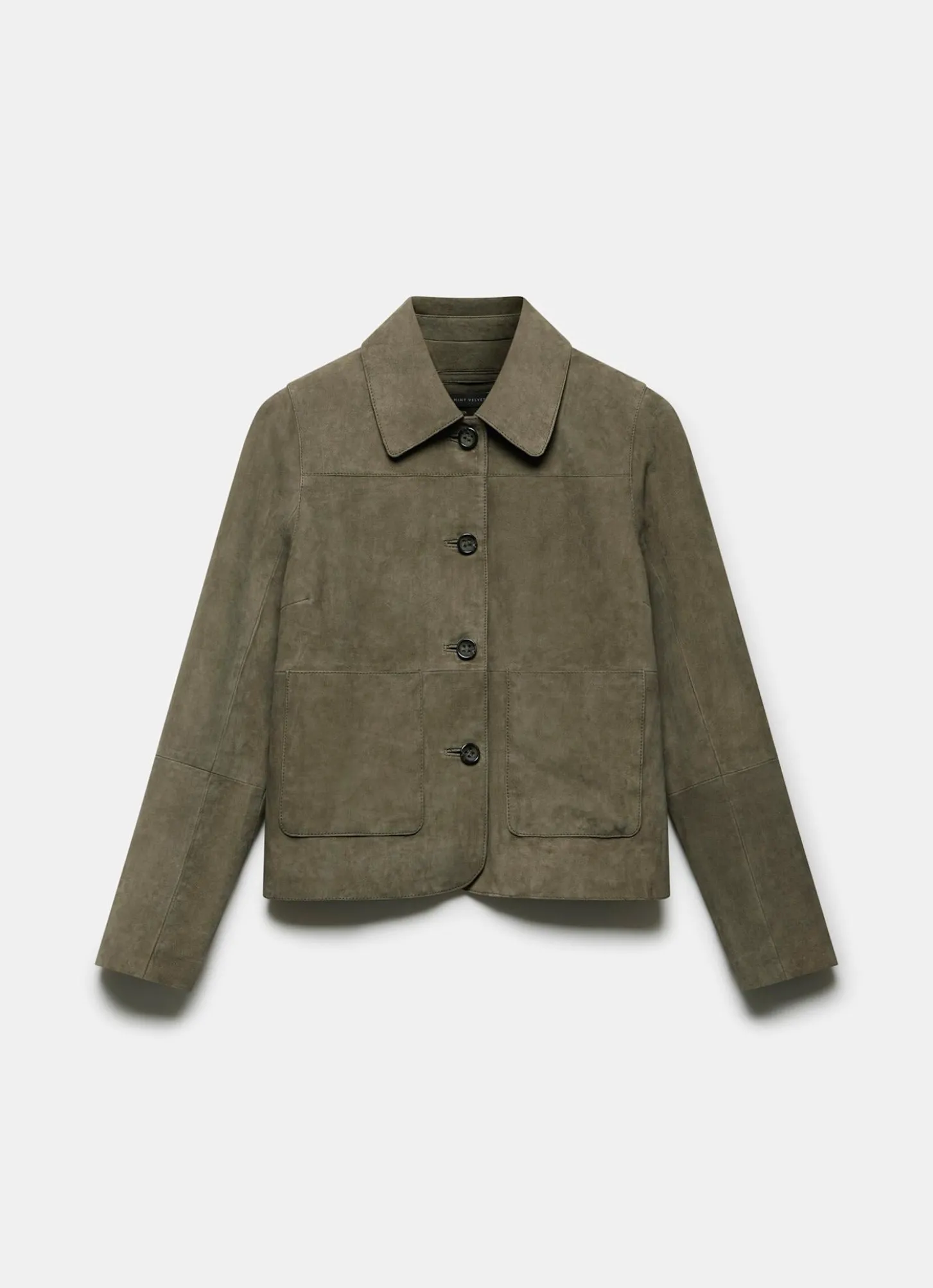 Khaki Suede Jacket