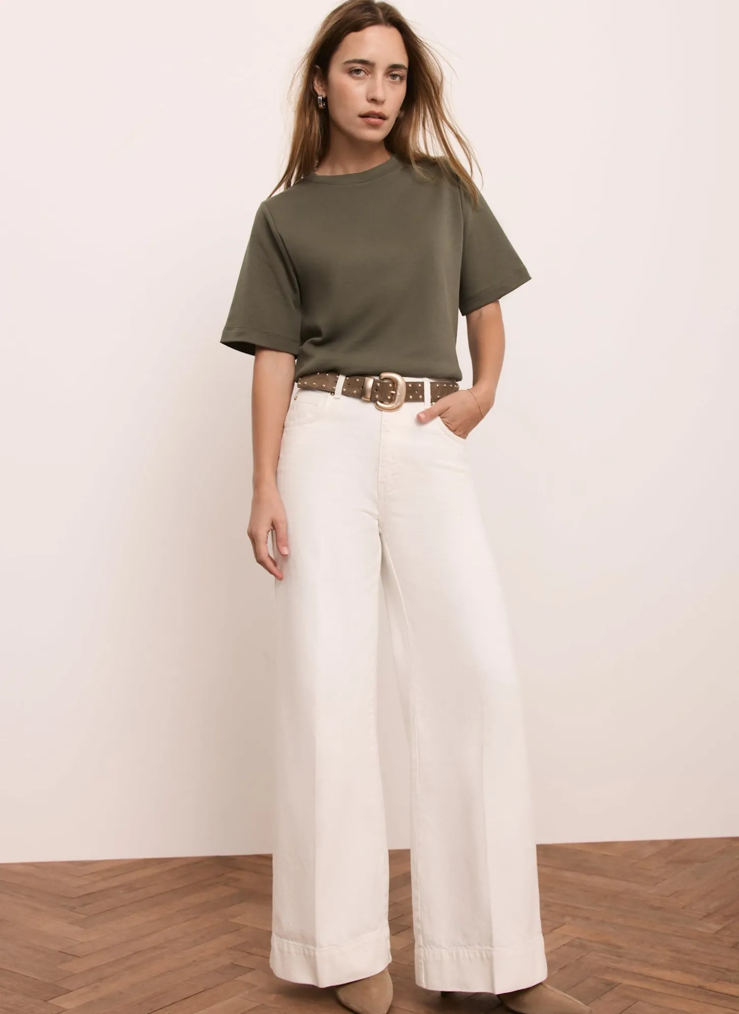 Khaki Ultimate Cotton T-Shirt