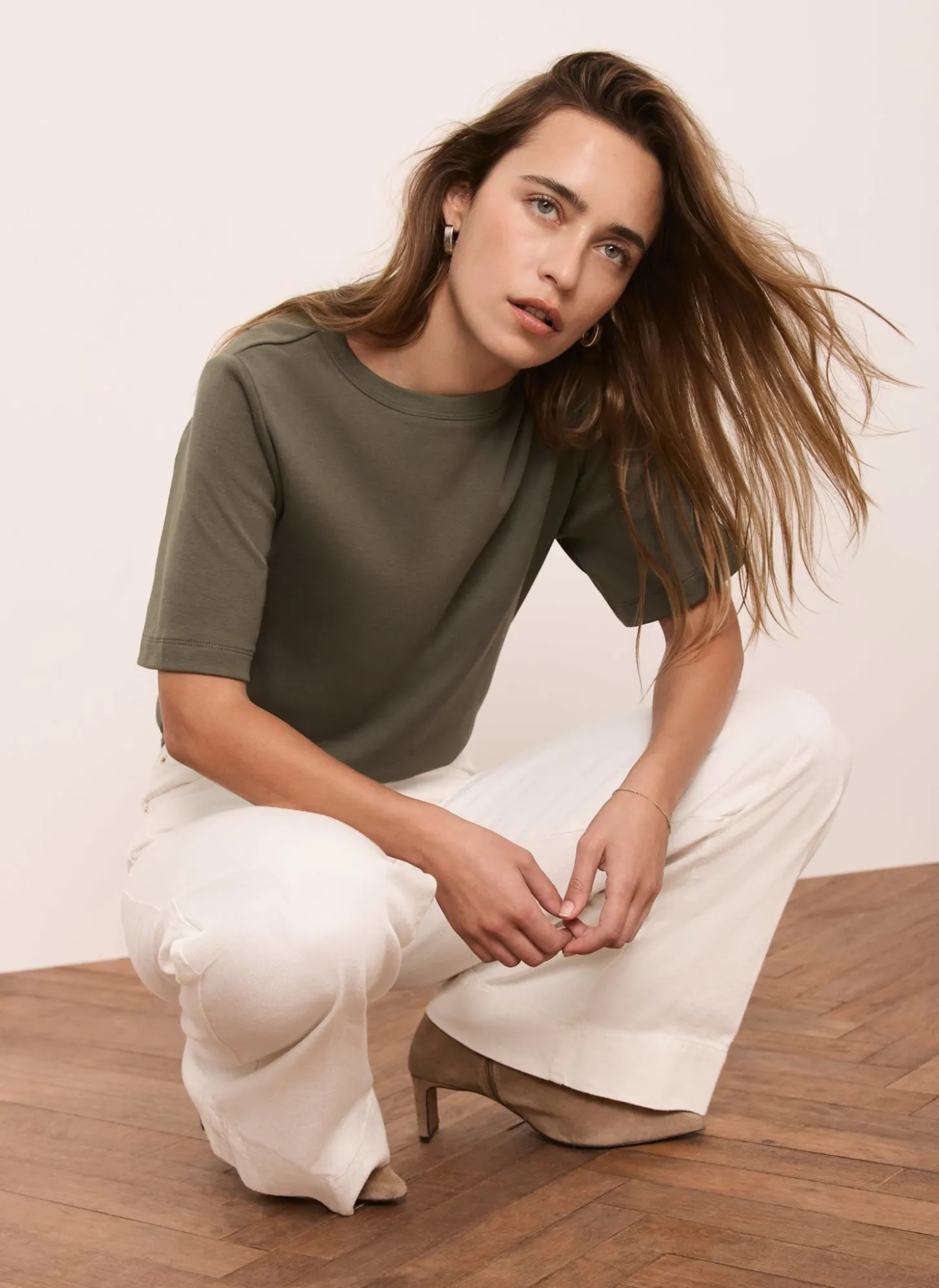 Khaki Ultimate Cotton T-Shirt