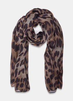 Leopard Print Scarf