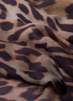 Leopard Print Scarf