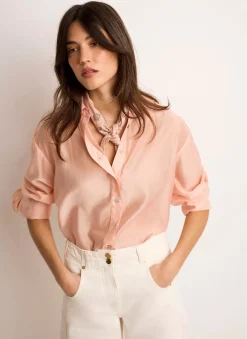Light Pink Sheer Shirt