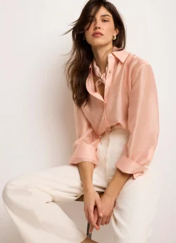 Light Pink Sheer Shirt
