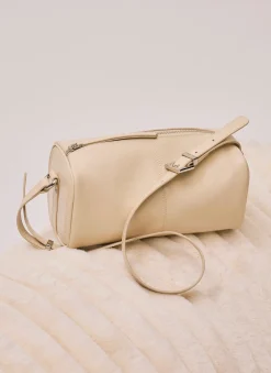 Matilda Butter Yellow Leather Shoulder Bag