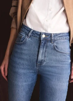 Mid Indigo 90s Slim Jeans