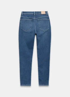 Mid Indigo Sculpting Skinny Jeans