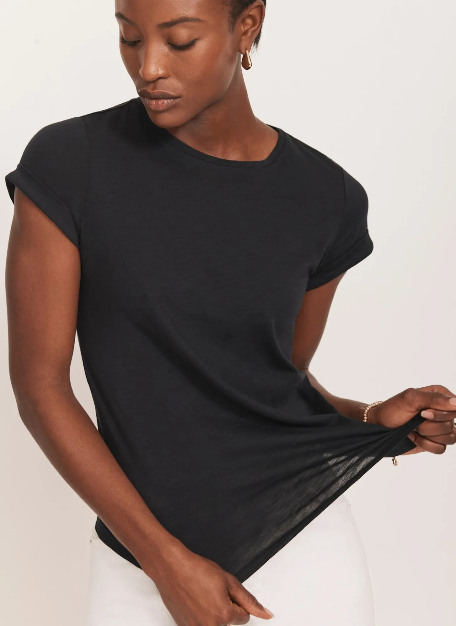 Navy Cotton Star T-Shirt