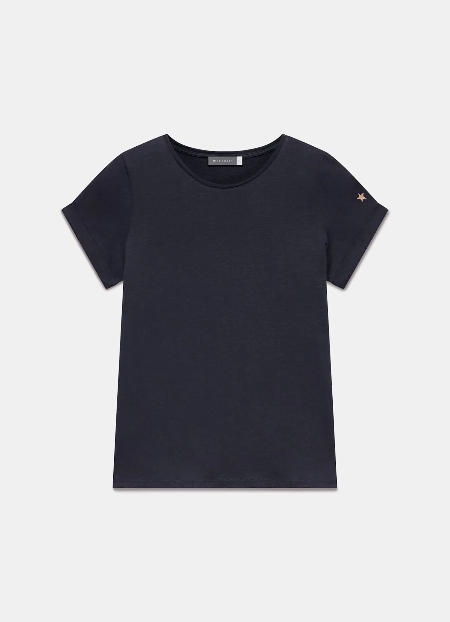 Navy Cotton Star T-Shirt