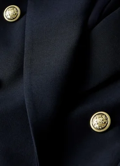 Navy Double Breasted Blazer