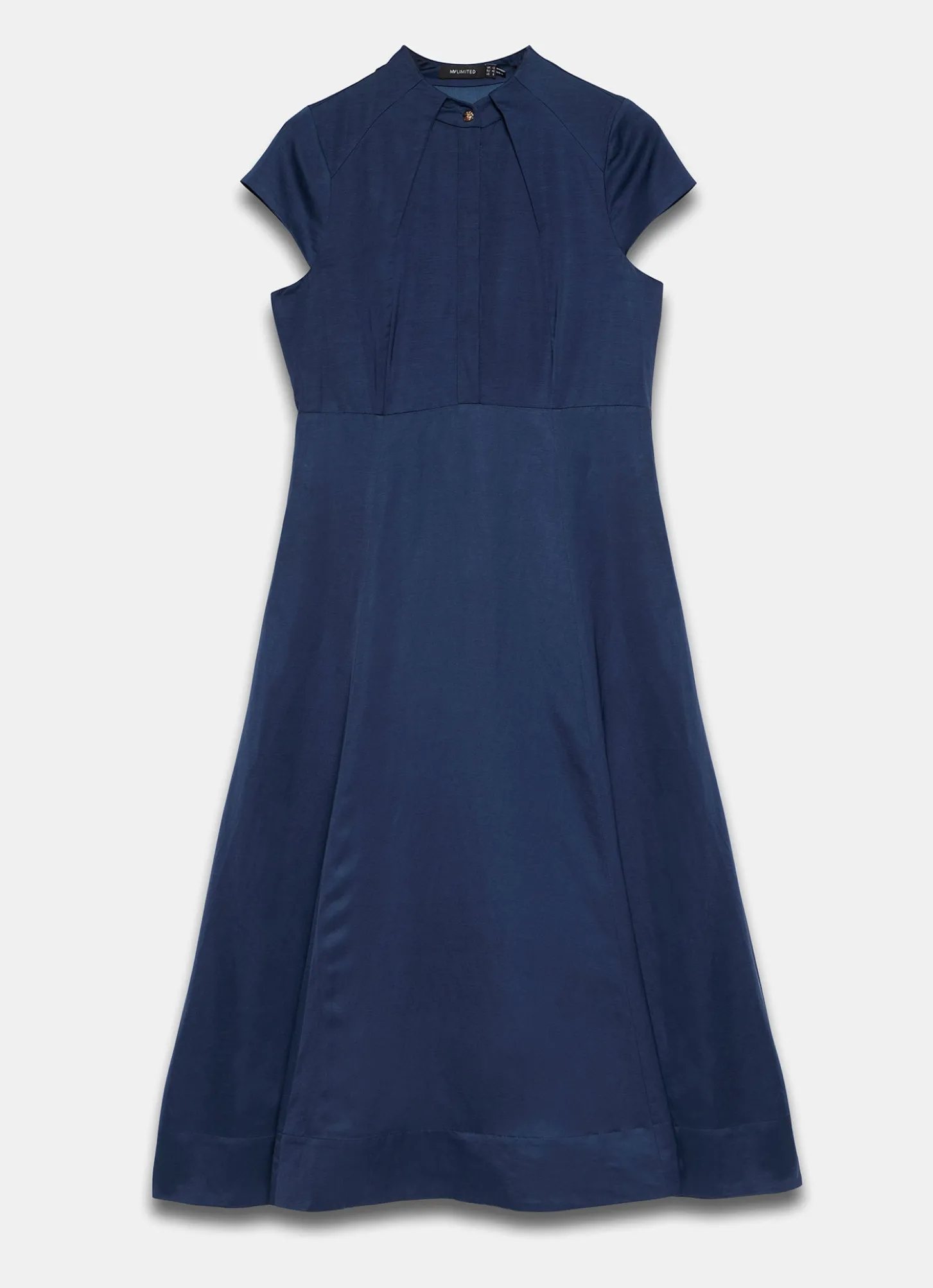 Navy Maxi Shirt Dress