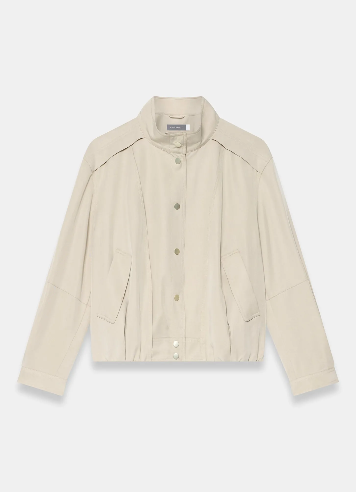 Neutral Bomber Jacket