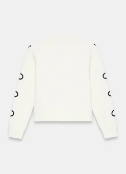 Neutral Bow Detail Cardigan