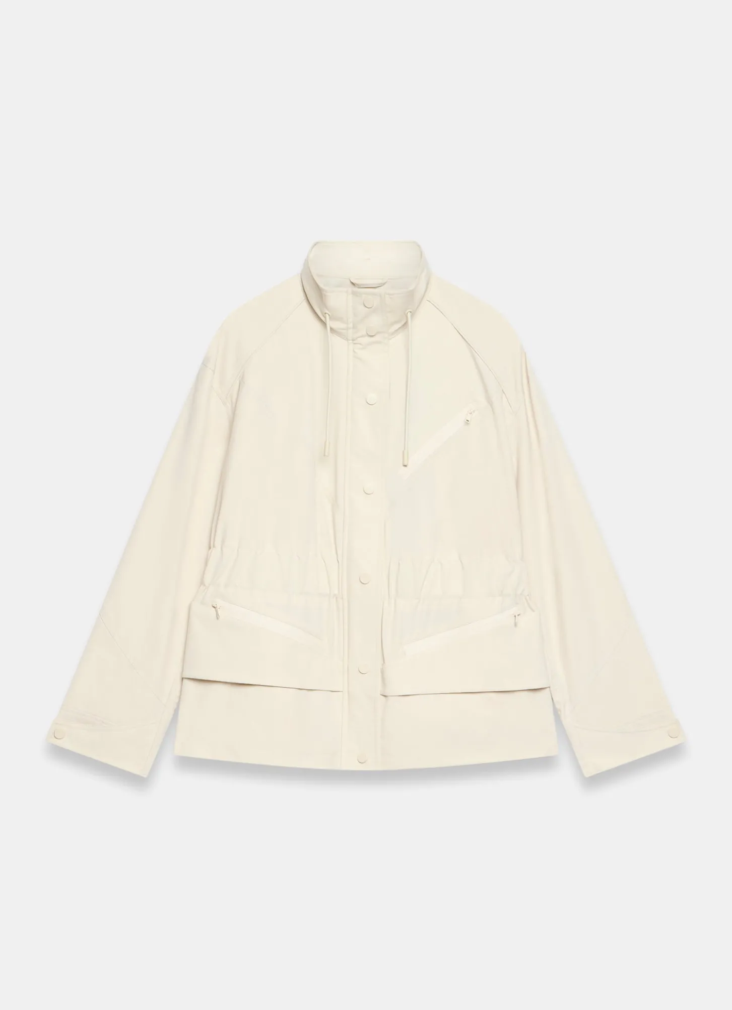 Neutral Drawstring Jacket