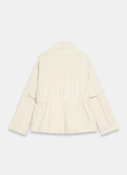 Neutral Drawstring Jacket