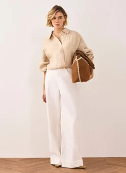 Neutral Long Sleeve Minimalist Shirt