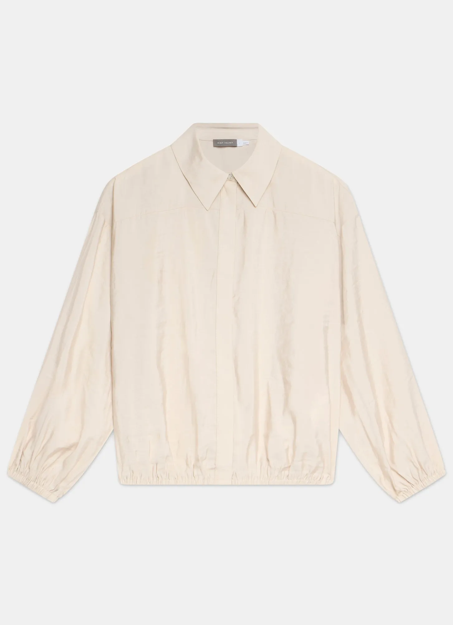 Neutral Long Sleeve Minimalist Shirt