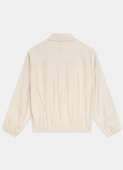 Neutral Long Sleeve Minimalist Shirt
