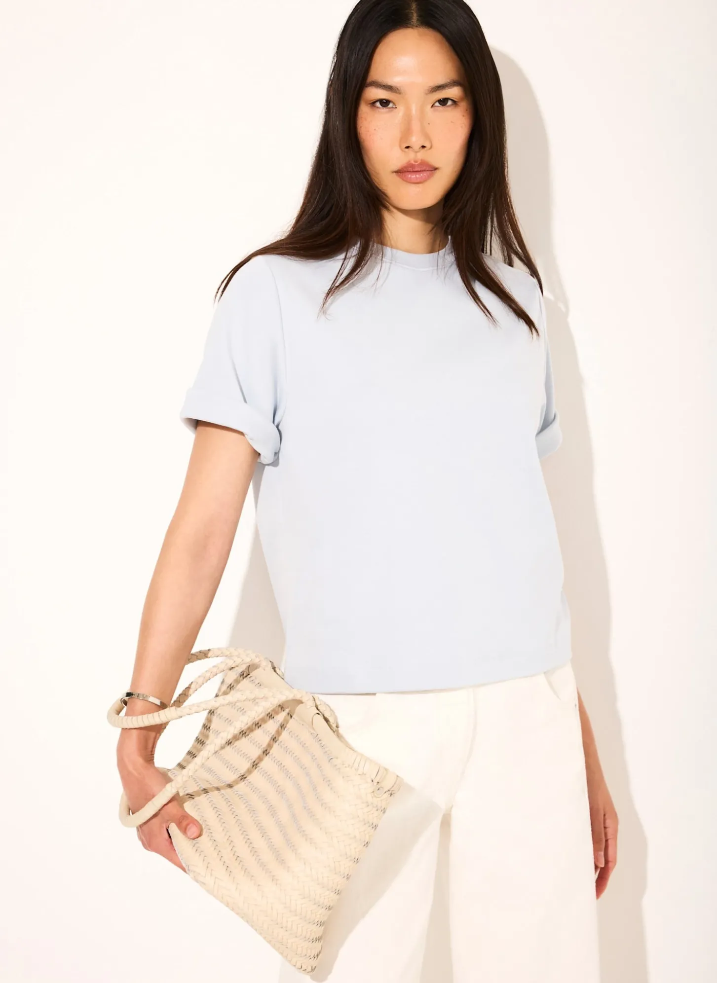 Pale Blue Ultimate Cotton T-Shirt
