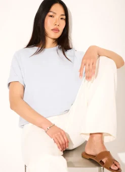 Pale Blue Ultimate Cotton T-Shirt